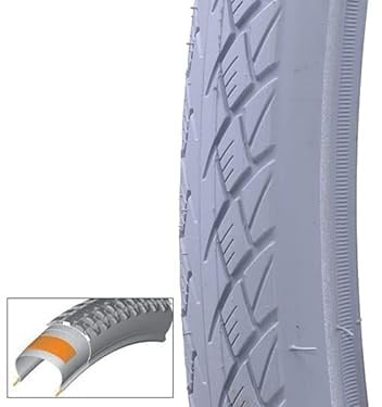 Filmer Fahrraddecke City 28x2,00 hohe Laufleistung Pannenschutz Reflektorstreifen ETRTO-Nr. 50-622 (grau)