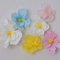 Ginger Ray Ditsy Floral Paper Tissue Pom Decorations Pack of 6, Multi-Coloured