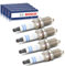 4x Original BOSCH 0242240653 Zündkerzen Kompatibel mit A208 A209 C208 C209 C215 CL203 R170 R171 S202 S203 S210 W169 W202 W203 W210 W220 i30 S-Type XF XJ XK
