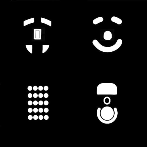 X-Raypad Jade Speed Mouse Skates Series 2 sets (Jade)