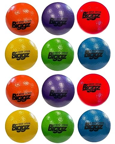 Biggz Skin Foam Dodgeballs, Pack of 12