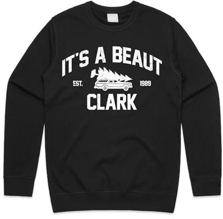 Sanfran Clothing It's A Beaut Clark Griswold Christmas Top Xmas Funny Retro Family Film Tree Movie Gift Jumper Sweater