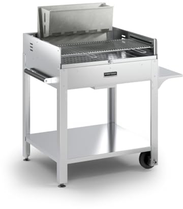 Barbecue Legna da Esterno TIRRENO (versione con carrello)