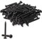 LDXDRU 100 Pack M5 x 40mm Self Tapping Screw, Stainless Steel Screws Phillips Pan Head Screws Full Thread Wood Screw for Woodworking Fastener