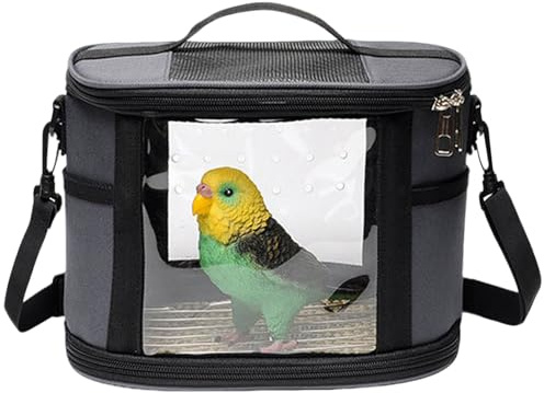 Rucksack für Vögel – tragbar für Papageien niedrig PET BIRDS BIRDS BIRDS | Tragbarer Parchet Corrier | Transport Show Taschen für Caset Parakeet Cockatiel, Reisen von