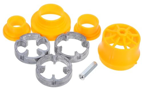 Homoyoyo 1 Set Stampo per tubo dell'acqua elettrico kit filettatrice per tubi in pvc utensili per filettare il legno strumento di filettatura manuale filettatrice in pvc per trapano Metallo