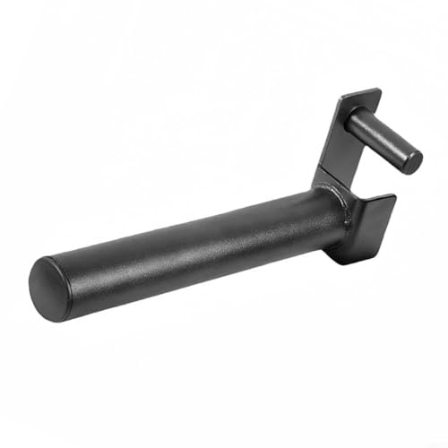Risveglio Rack Weight Plate Holder, for Heavy Duty Steel Storage 50/60/75mm Tubes, Fits 18/26mm Pin Holes, Space Saving Gym Equipment Black