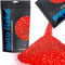 Hemway Premium Automotive Glitter Flake Paint Additive - Red | Fine Metal Flakes for Car, Truck, RV, Motorbike & Boat Decoration | Mix with Auto Paint | 100 g