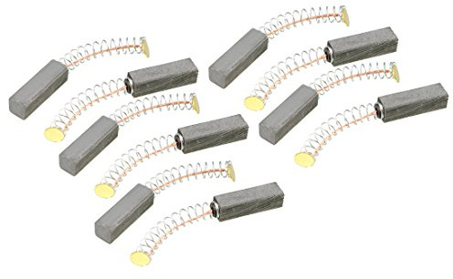 sourcing map Escobillas de Carbón 10 Piezas, 20mm x 6mm x 6mm, para Herramienta Eléctrica, Pieza de Reparación de Repuesto