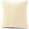 CelinaTex Xanio Dekokissen mit Innenkissen 80 x 80 cm Creme weiß Coral-Fleece Sofakissen Mikrofaser Kuschelkissen