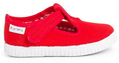 Pisamonas Pepitos Niños Cinta Adhesiva Tipo Zapatilla Talla 28 Color Rojo
