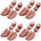 YEEGOR Cedar Shoe Trees for Men VALUE PACK, Men's Wooden Shoe Trees with Cedar Fragrance, Split Toe, Red Cedar, M(9 - 10)