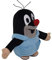 Plüschtier Kuscheltier 12 cm Original Der Kleine Maulwurf mit Blau Hose, Stehend Stofftier Schmusetier für Kinder Baby Jungen Mädchen