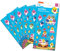 Paper Projects 01.70.15.052 Baby Hai Aufkleber (6 Bögen), offizielles Lizenzprodukt, perfekt als Partytüten oder Strumpffüller, blau