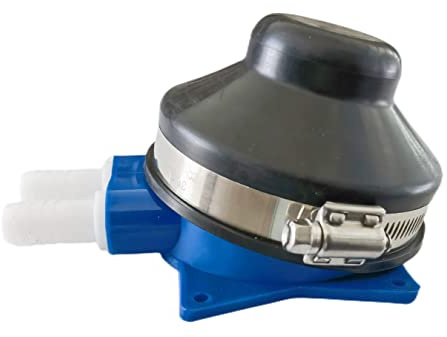 1/2 Inch Hose Manual Self-Priming Water Foot Pump for Sink - Galley Pump - Outdoor Van Washing - Wash Basin RV Toilet Yacht Bilge