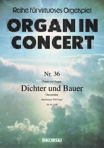 Dichter und Bauer: Ouvertüre. Für elektronische Orgel. elektronische Orgel.