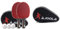 JOOLA Tischtennis Set Duo PRO 2 Tischtennisschläger + 3 Tischtennisbälle + Tischtennishülle & 80505 Tischtennisschläger Hülle Pocket Double Tischtennishülle für 2 Wasserabweisende Tischtennistasche