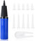 LUTER Exercise Ball Pump Kit, 12pcs Hand Air Pumps for Balls with Exercise Ball Plug Replacement Kit Plastic Hand Pump for Inflatables Swimming Ring Yoga Ball