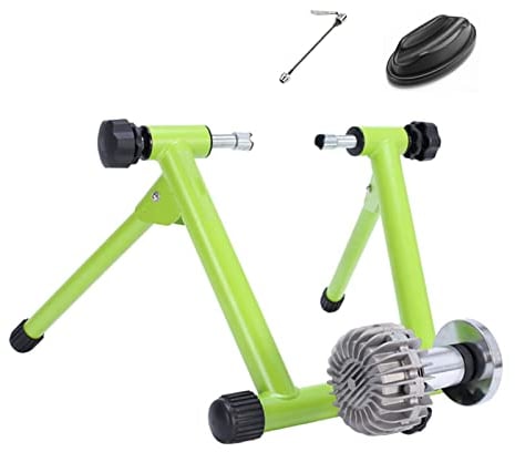 SePkus Fahrrad-Turbotrainer – Fluid-Fahrradtrainer-Ständer – Faltbarer Stahlrahmen, leise, echtes Straßengefühl, Indoor-Fahrradtrainer-Ständer, geeignet für 26–29 Zoll 700C-Räder