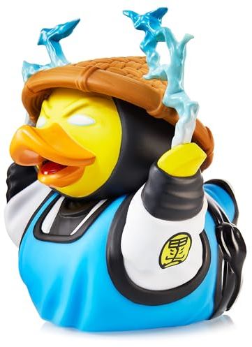 TUBBZ Erstausgabe Raiden Sammler-Vinyl-Gummientenfigur - Offizielle Mortal Kombat-Merchandise - Kämpfende Aktion TV, Filme & Videospiele