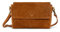 HOLZRICHTER Berlin Umhängetasche (M) - Hochwertige Handtasche & Schultertasche für Damen aus echtem Leder - Karamell