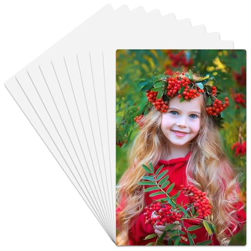 10 Stück 25,4 x 30,5 cm Aluminium-Sublimations-Metall-Foto-Rohlinge, Metall-Sublimations-Blanko-Schild, 0,45 mm dick, Fotoschild, blanko