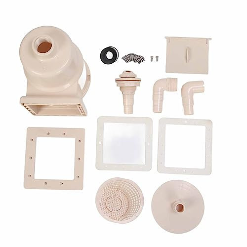 SUNGOOYUE Skimmer para Piscina de Drenaje Pequeño, Ideal para Piscinas Domésticas y Comerciales