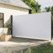 Gecheer Tenda da Sole Laterale Retrattile, Bianca, 200 x 500 cm