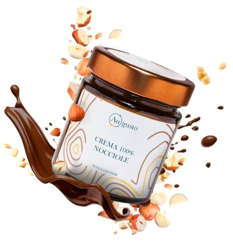 Godeat Crema SPALMABILE di nocciole - offerta 200 g - Con il 100% di Nocciola delle Langhe Piemonte IGP - Alimentare Senza Glutine (Nocciola)