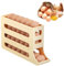 Porta Uova da Frigo,Egg Holder,Porta Uova in Plastica,Dispenser per Uova da Frigorifero,Contenitore Uova Frigorifero,Scatola per La Conservazione Delle Uova (Beige)