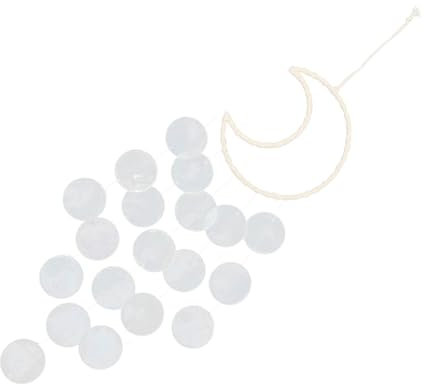 BESPORTBLE Windspiel Aus Muscheln Und Hänge-Dekoration Für Balkon Und Garten Natürliche Windglocke Für Terrasse Und Wohnzimmer