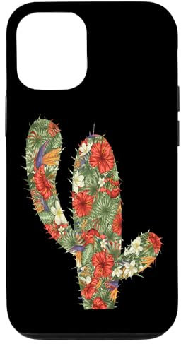 iPhone 12/12 Pro Cactus Floral Flower Tropical Case