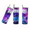 Drinking Water Bottle Kids Gift Tumbler Fantasy Design with Straw x1 fortnite