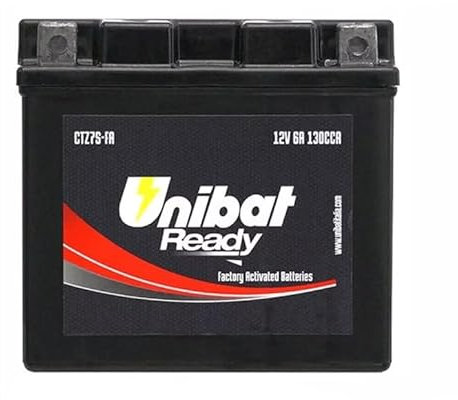 BATTERIA PRECARICATA PRONTA ALL'USO YTZ7S CTZ7S-FA UNIBAT COMPATIBILE SH 125 150 2013 2014 2015 2016