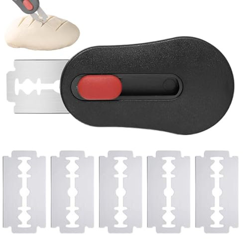 Bäckermesser Set - Brotmesser Mit 6 Rasierklingen - Brotklingen Werkzeug - Teigmesser - Brot Schneide Werkzeug, Teig Rasiermesser, Brot Backen Zubehör Für Präzises Einschneiden Und Dekorieren Von Teig