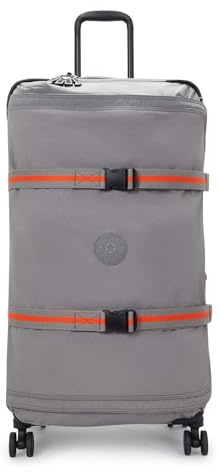 Kipling Spontaneous L Large Wheeled Luggage, Upright, Inviting Grey (Grey)