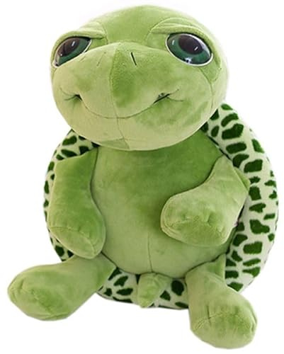 Sixfox 40cm XL Plüschtier Schildkröte Kuscheltier | Super Weich mit Premium-PP-Füllung |Schildkröten-Spielzeug & Stofftiere-Deko für Wohnzimmer und Entspannung Familie