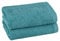 PremiumShop321 2er Set Handtuch 50x100 cm - 500g/m² ohne Bordüre-grün