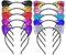 Accessori per Capelli di Gatto Carino Fascia per Paillettes Orecchie Di Gatto Fascia per Decorazione di Festa e Quotidiana per Donne e Ragazze 10 Pezzi