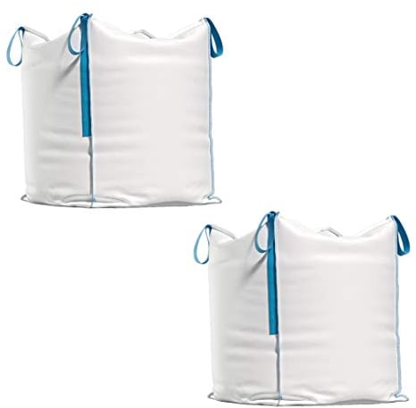 TK THERMALKING - Big Bag Sac de transport pour gravats, bois, déchets de jardin, sable, etc. 90 x 90 x 90 cm, capacité de charge 1000 kg (2)