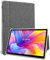 FEONAL K116 Schutzhülle für Tablet 10/10,1 Zoll, Leder, Schutzhülle, Grau