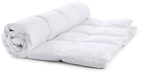 Amazinggirl Bettdecke Sommerdecke 220 x 240 cm - Duvet Bett Decke Steppdecke Schlafdecke Steppbettdecke Quilt Bettzeug und Bettdecken mit Füllung aus Microfaser weiß