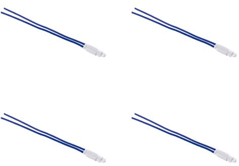 Lampada Led Per Pulsante Comando Illuminabile, Compatibile Con Bticino Living, Compatibile Con Bticino Matix (4 Pezzi, Blu)
