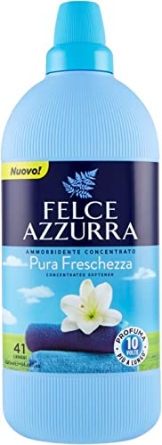 6x Felce Azzurra Pure Freshness Weichspüler Konzentrat, 900 ml + Italian Gourmet Polpa 400g