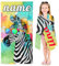 SMchwbc Personalisiert Strandtuch Mit Namen, Zebra Handtuch mit Namen personalisiert Badetuch Mikrofaser Zebra Strandtuch Groß 100x200cm Badetuch Duschtuch Zebra für Strand (1,60 x 120 cm)
