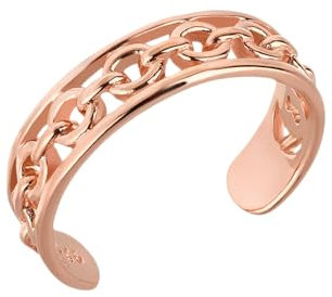 FIVE-D Ring Zehenring Zehring Damen Ring 925 Sterling Silber (Rosegold-Kerbe)