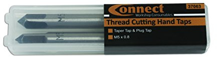 Connect 37063 Tap M5 x 0.8 Taper Tap & Plug Tap 2pc from 4554