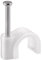 Don Quichotte 905438 7mm Nagelschellen, Kunststoff, Weiß (100-er pack)