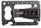 Lever Gear Toolcard Pro con Clip para Billetes - Multi-herramienta 40 en 1 en formato de tarjeta de crédito. Multi Herramienta de Cartera Elegante Minimalista de Acero Inoxidable – Color Negro