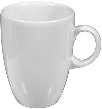 Seltmann Weiden Tassen 10 cm VIP. White Uni 00003 12 Stück